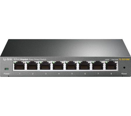 TP-Link TL-SG108E network switch Managed L2 Gigabit Ethernet (10/100/1