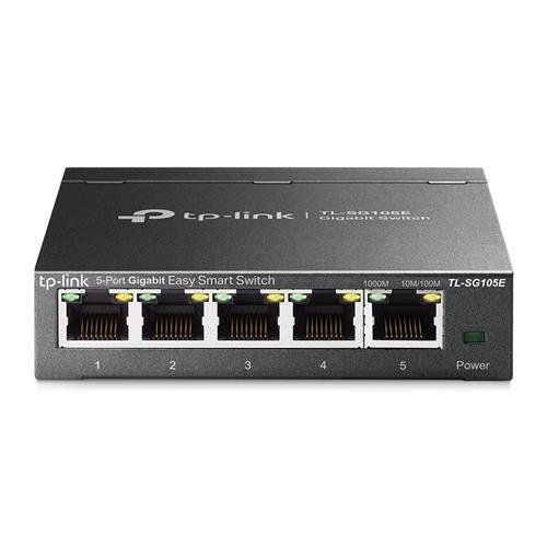TP-Link TL-SG105E network switch Managed L2 Gigabit Ethernet (10/100/1 - Image 1