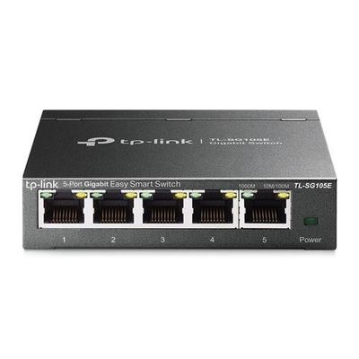 TP-Link TL-SG105E network switch Managed L2 Gigabit Ethernet (10/100/1