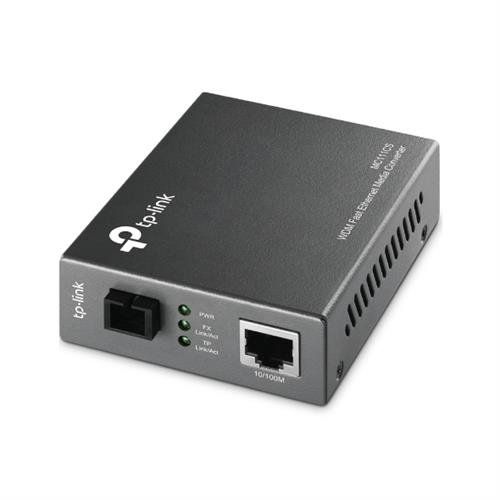 TP-Link MC111CS network media converter 100 Mbit/s Single-mode Black - Image 1