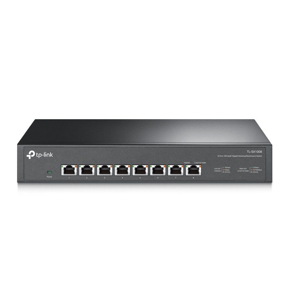 TP-Link 8-Port 10G Desktop/Rackmount Switch - Image 1