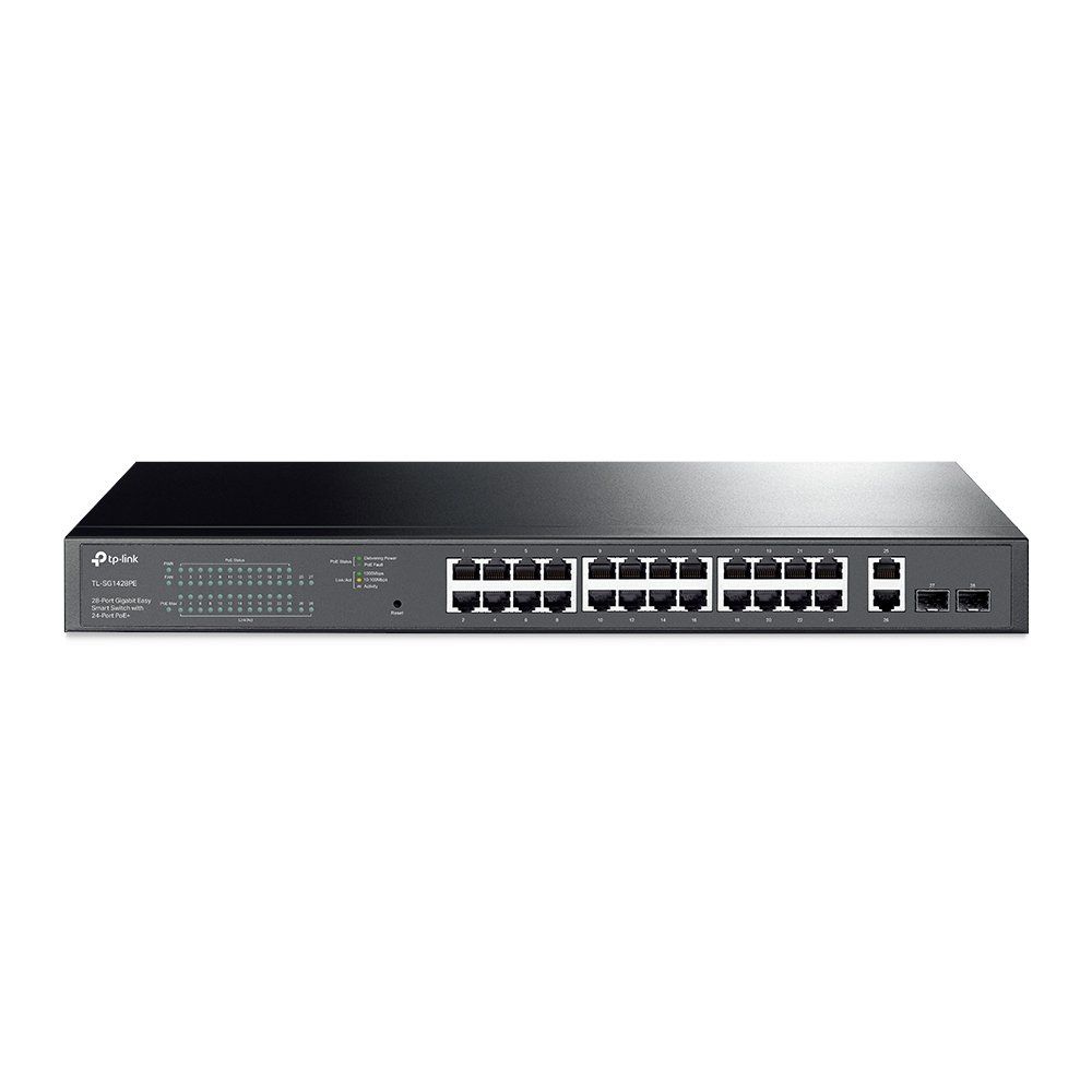 TP-Link 28-Port Gigabit Easy Smart Switch with 24-Port PoE+ - Image 1