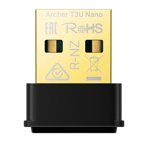 TP-Link AC1300 Nano Wireless MU-MIMO USB Adapter Wireless USB WLAN Wi-Fi 5 (802.11ac) 1267 Mbit/s Black - Image 1