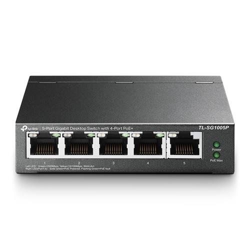 TP-Link TL-SG1005P network switch Unmanaged Gigabit Ethernet (10/100/1 - Image 1
