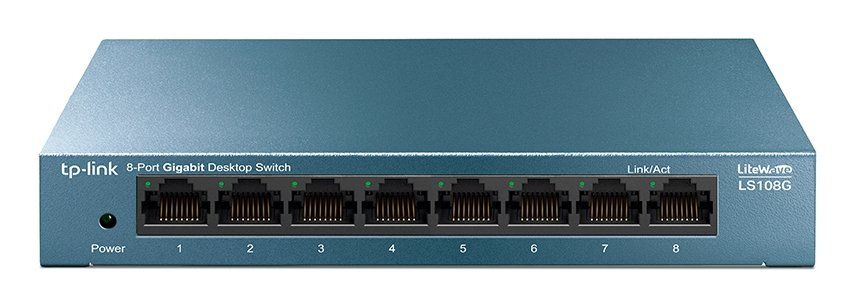 TP-Link 8-Port 10/100/1000Mbps Desktop Network Switch - Image 1