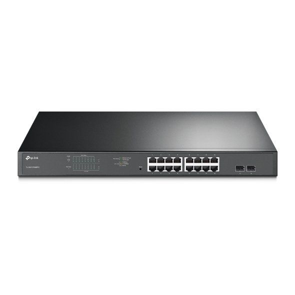 TP-Link JetStream 16-Port Gigabit Easy Smart PoE/PoE+ Switch - Image 1