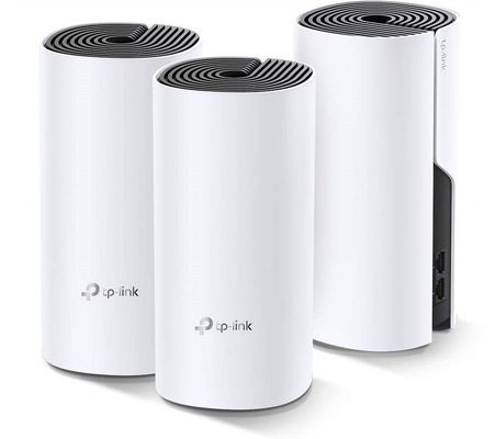 TP-Link AC1200 + AV1000 Whole Home Hybrid Mesh Wi-Fi System, 3-Pack