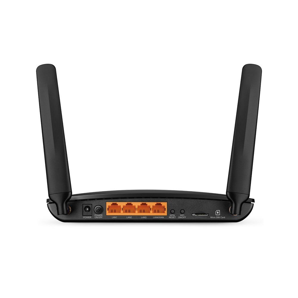 TP-Link TL-MR6400 wireless router Fast Ethernet Single-band (2.4 GHz) 4G Black - Image 1