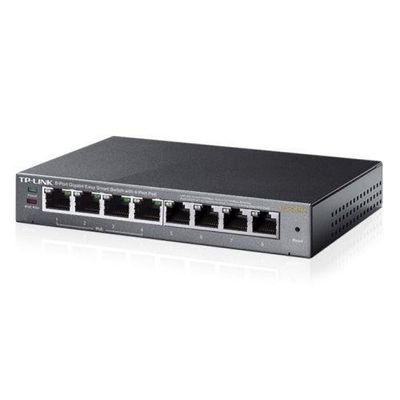 TP-Link TL-SG108PE network switch Managed L2 Gigabit Ethernet (10/100/