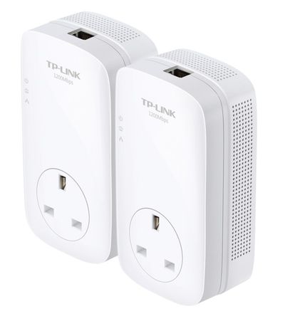 TP-Link AV1300 Gigabit Passthrough Powerline Starter Kit