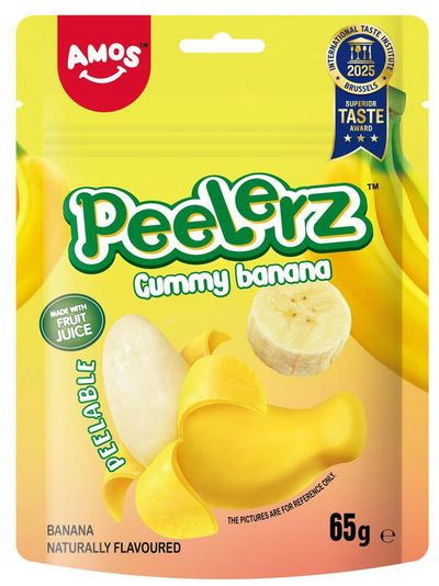 Amos Peelerz Gummy Banana 65g