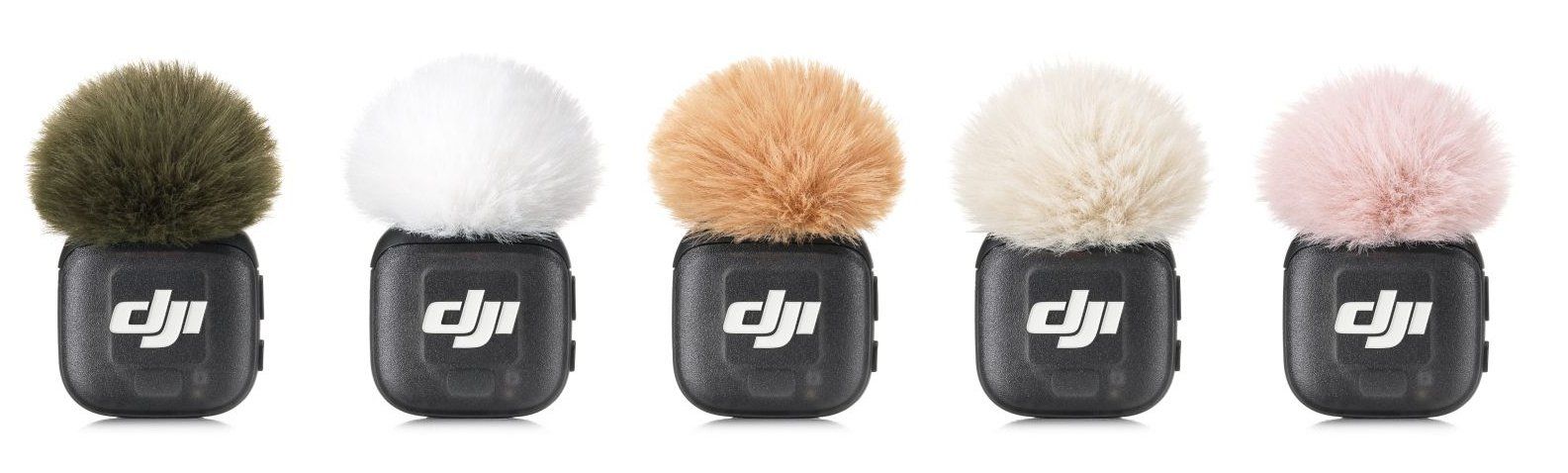 DJI Mic 3 Multi-Color Windscreens - Image 1