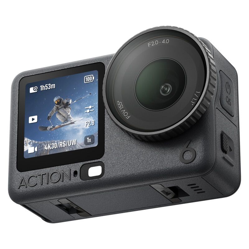 DJI Osmo Action 6 4K Ultra HD Action Camera - Black, Black - Image 1