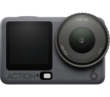 DJI Osmo Action 6 4K Ultra HD Action Camera Adventure Combo - Black, Black - Thumbnail 2