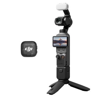 DJI Osmo Pocket 4 4K Ultra HD Action Camera Creator Combo - Black, Black