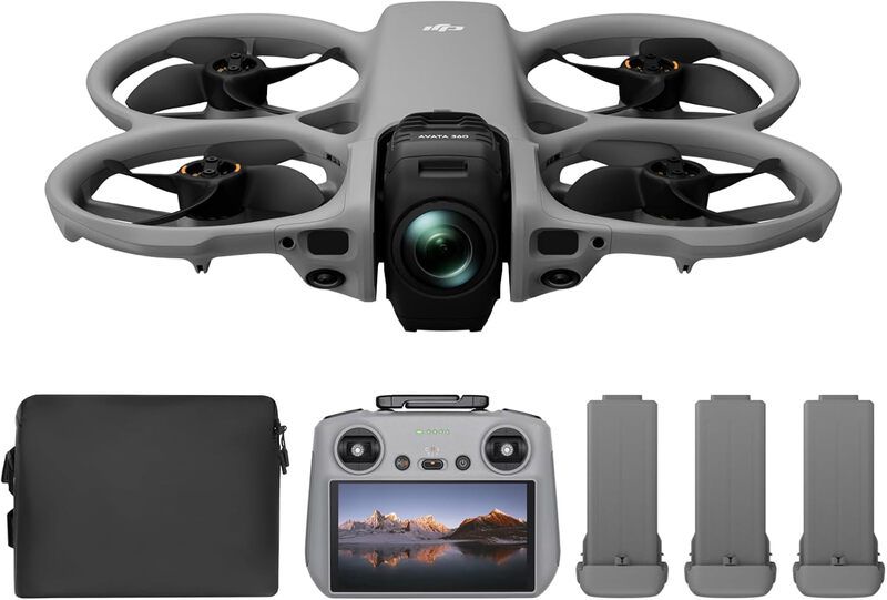 DJI Avata 360 Fly More Combo with RC 2 Controller - Grey, Black - Image 1