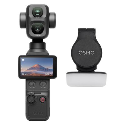 DJI Osmo Pocket 4P 4K Ultra HD Action Camera - Black, Black
