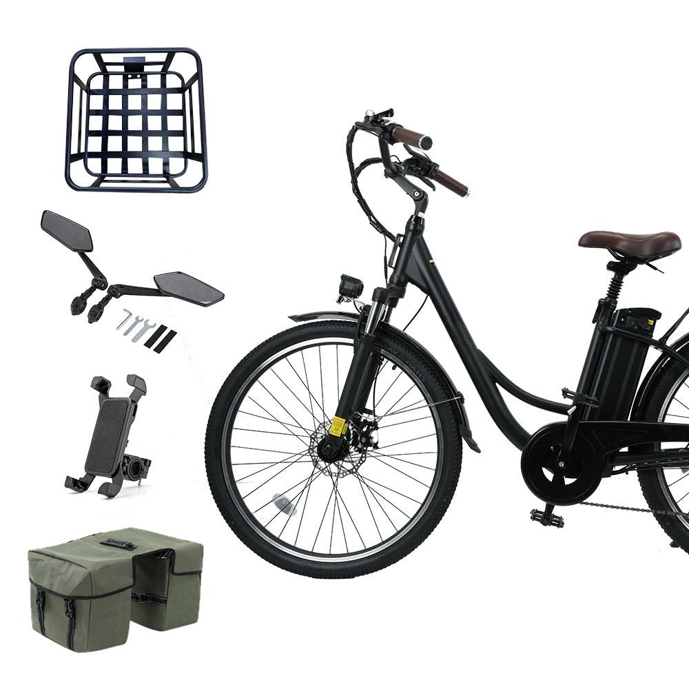 U2 Commuter Step-Thru Electric Bike - Image 1