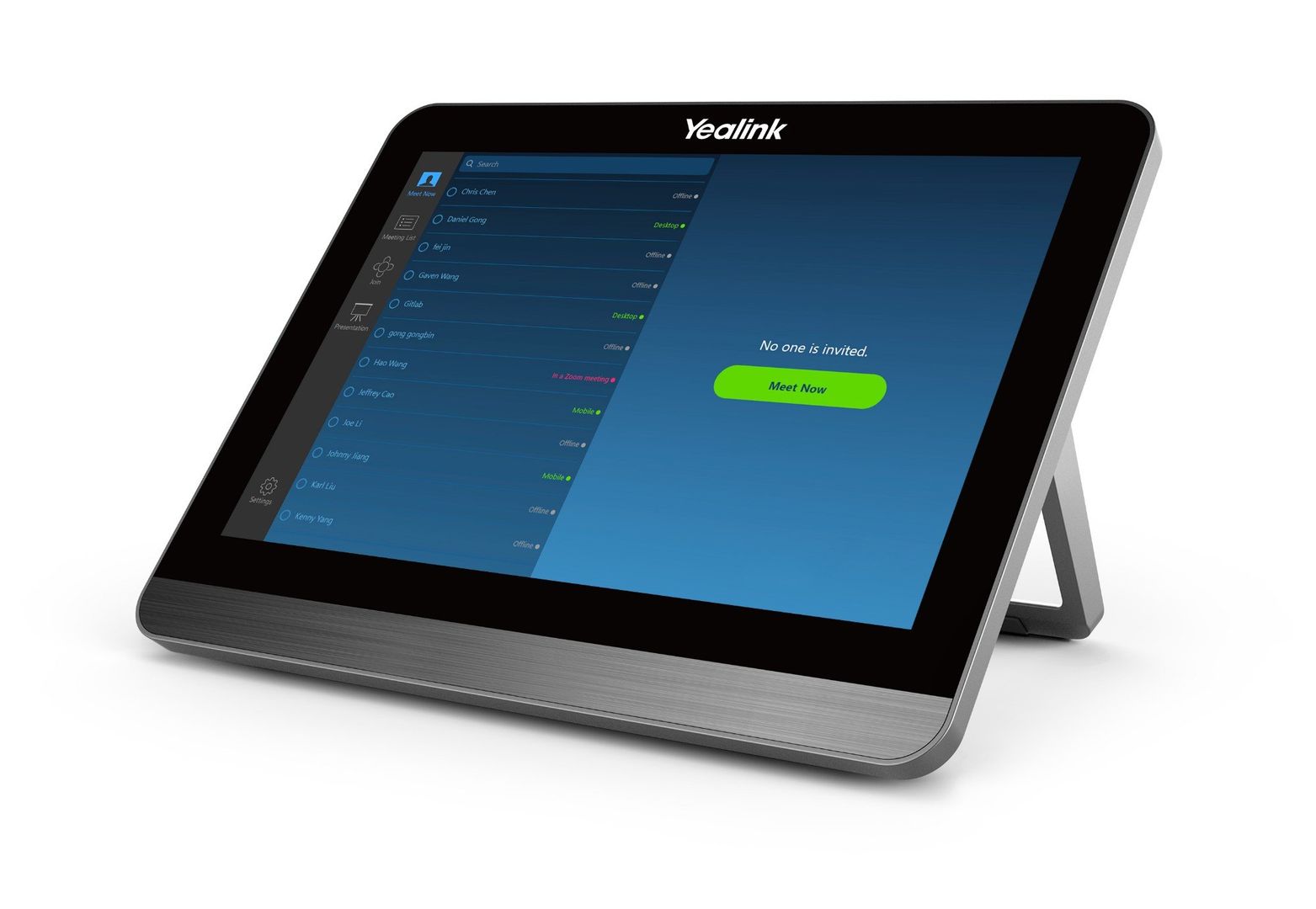 Yealink CTP18 for Microsoft Teams & Zoom Collaboration Touch Panel - Image 1