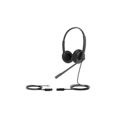Yealink YHS34 Lite Dual Headset Wired Head-band Office/Call center Bla