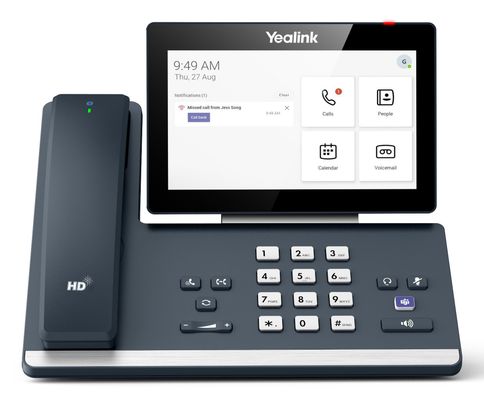 Yealink MP58WH Android Wi-Fi Smart Media Phone for Teams with Cordless