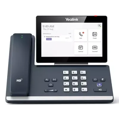 Yealink MP58WH Android Wi-Fi Smart Media Phone for Teams with Cordless - Thumbnail 2