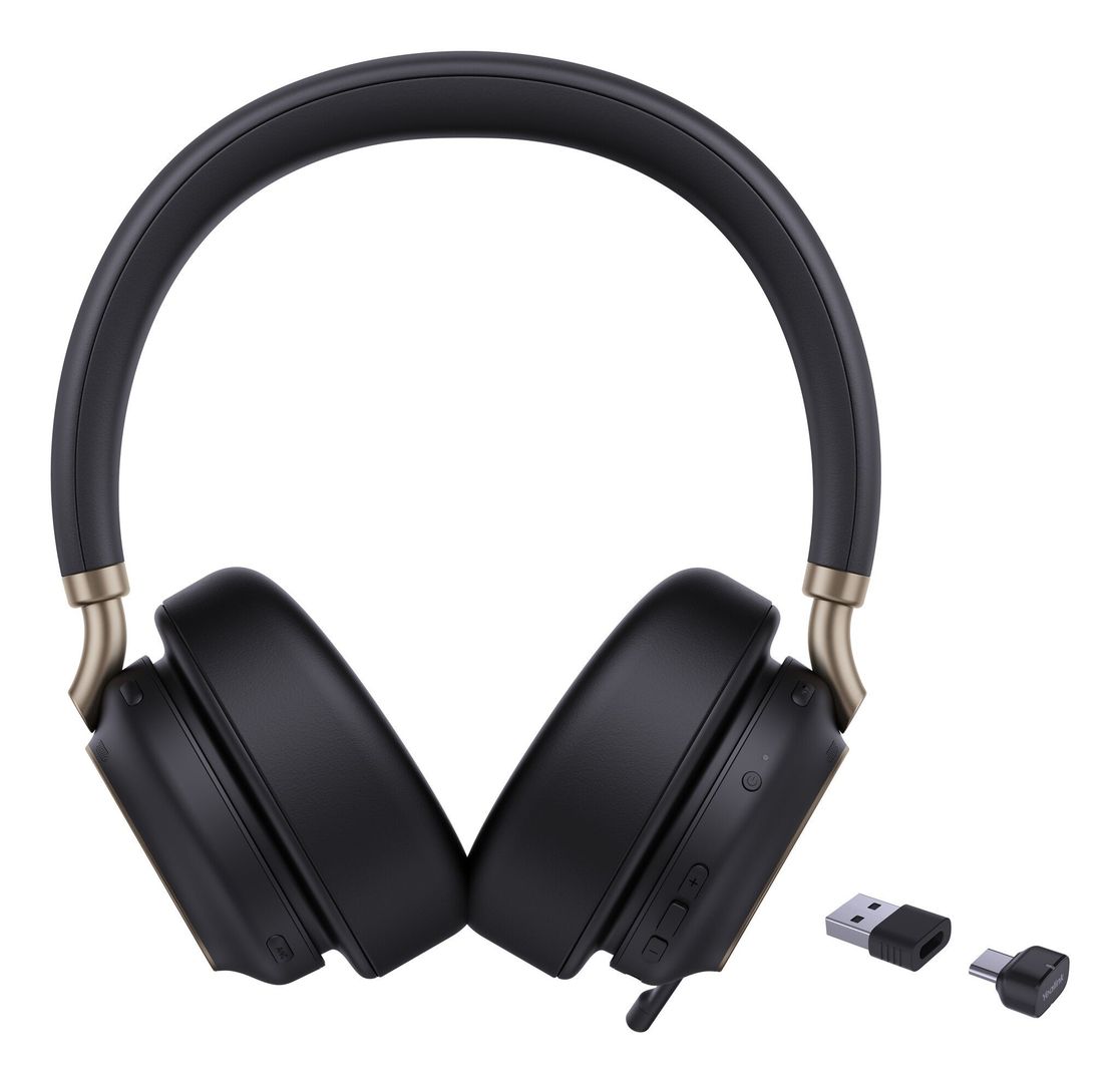 Yealink BH76 Plus UC Black USB-C/A Headset - Image 1