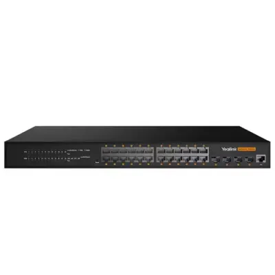 Yealink RCH240 Managed L2+ Gigabit Ethernet (10/100/1000) Power over E - Thumbnail 2