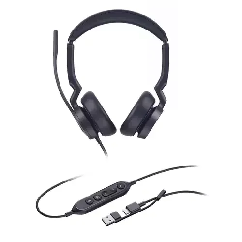 Yealink UH46 Dual Teams USB-C/A Headset - Image 1