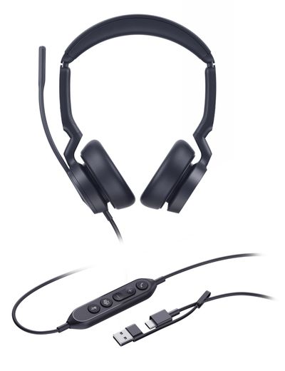 Yealink UH46 Dual Teams USB-C/A Headset - Thumbnail 2
