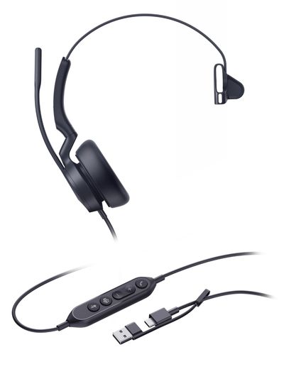 Yealink UH46 Mono Teams USB-C/A Headset - Thumbnail 2