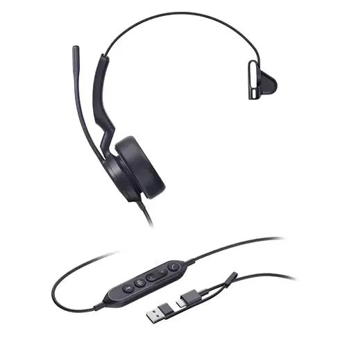 Yealink UH44 Mono Teams USB-C/A Headset - Image 1