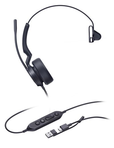Yealink UH44 Mono Teams USB-C/A Headset - Thumbnail 2