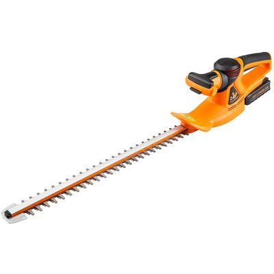 LAWNMASTER CLHT2452-01 Cordless Hedge Trimmer - Black & Orange