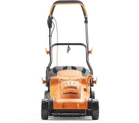 LawnMaster 37cm 1600W Electric Lawnmower - Orange - Thumbnail 2