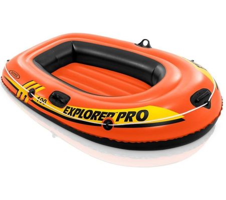 Intex Explorer Pro 100 Inflatable Boat - Single-Person Orange Vinyl - Orange