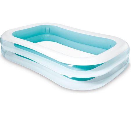 INTEX Swim Center Inflatable Family Pool - Green & White