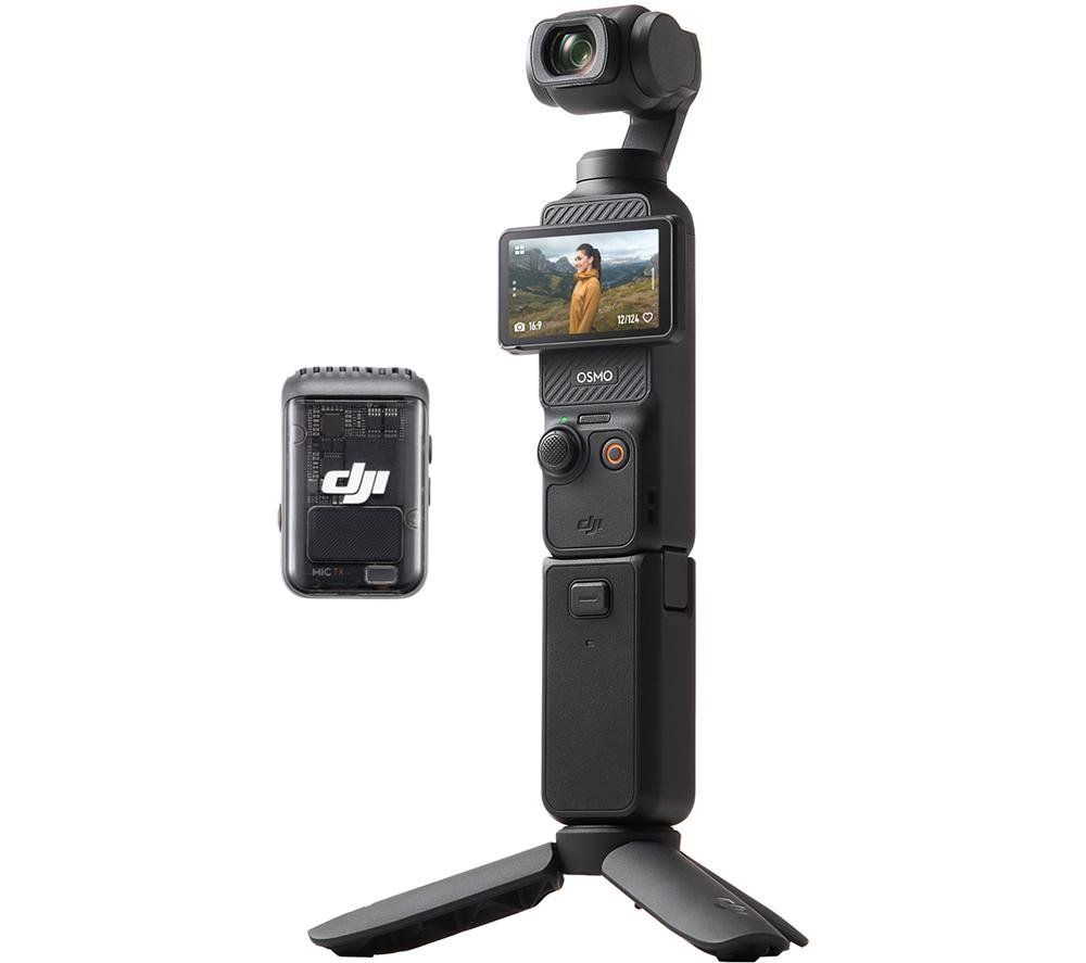 DJI Osmo Pocket 3 Creator Combo gimbal camera 4K Ultra HD 9.4 MP Black - Image 1
