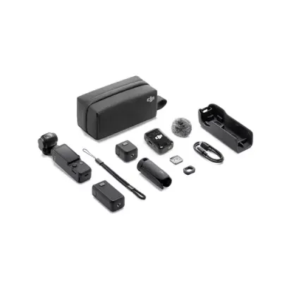 DJI Osmo Pocket 3 Creator Combo gimbal camera 4K Ultra HD 9.4 MP Black - Thumbnail 2