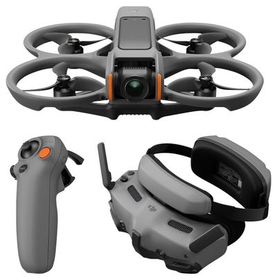 DJI Avata 2 Fly More Combo (1 Battery) 4 rotors Quadcopter 12 MP 3840 x 2880 pixels 2150 mAh Black