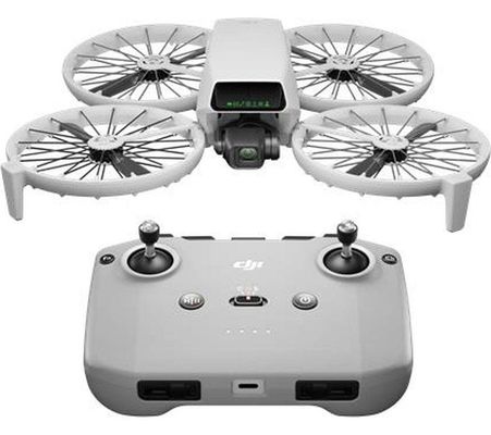 DJI Flip Drone with RC-N3 Controller - Grey, Silver/Grey