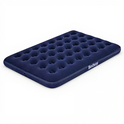BESTWAY Flocked Airbed - Double Size