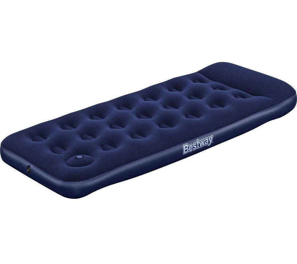 BESTWAY Air Mattress with Built-in Foot Pump - Single - Image 1