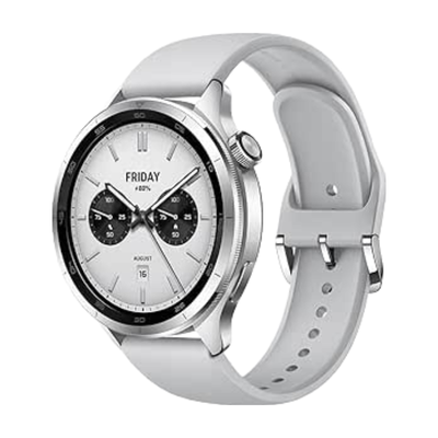 XIAOMI Watch S4 - Silver, Fluororubber Strap, Silver/Grey