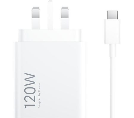 XIAOMI HyperCharge Combo 120 W USB Charger - White, White