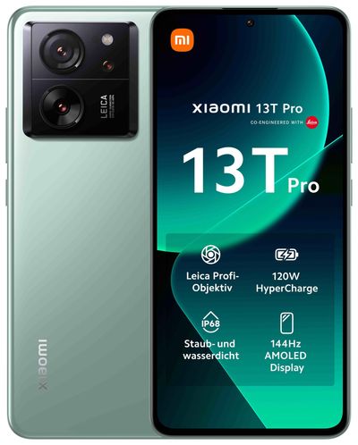 Xiaomi 13T Pro 16.9 cm (6.67") Dual SIM Android 13 5G USB Type-C 12 GB 512 GB 5000 mAh Green
