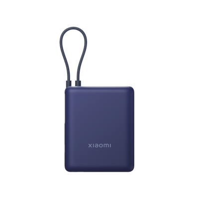 Xiaomi 33W Power Bank 10000mAh (Integrated Cable) Ice Blue 10000mAh - Thumbnail 2