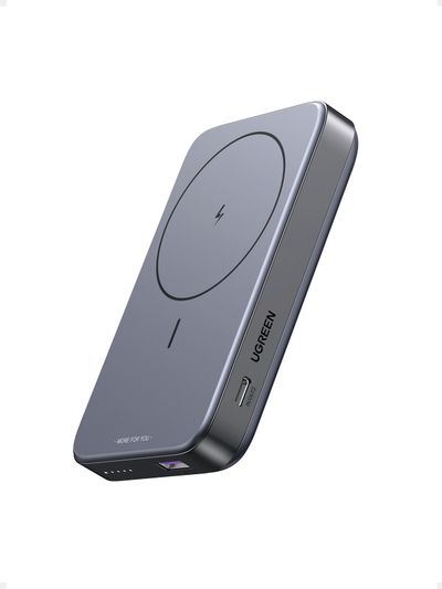Ugreen 10000mAh Mini Powerbank Wireless 20W with MagSafe grey - Thumbnail 2