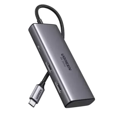 Ugreen Revodok 206 USB Type-C 5000 Mbit/s Silver - Thumbnail 2