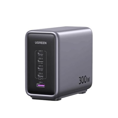 UGREEN Nexode 300 W Multiport GaN Universal USB Charger - 2 m